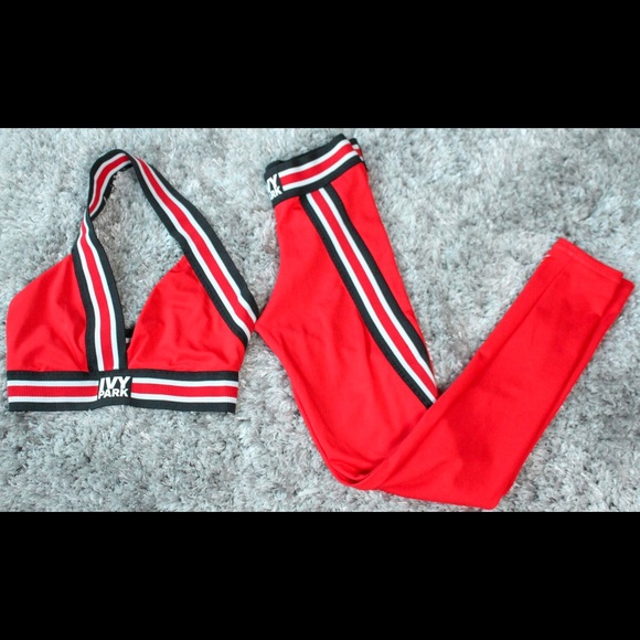 IVY PARK Pants - IvyPark Athleisure sports bra and leggings